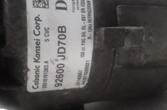 Compresseur clim NISSAN QASHQAI 1 Photo n°3