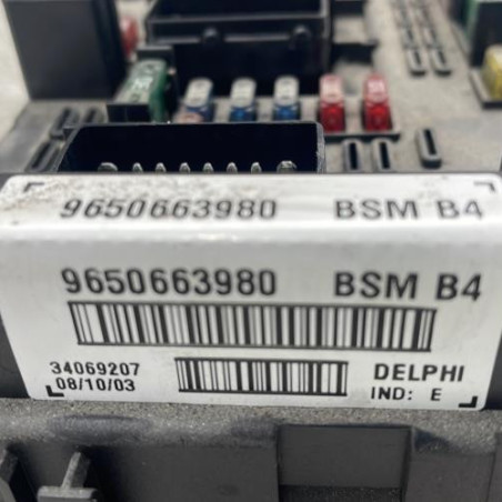 Boitier servitude moteur (BSM) PEUGEOT 307