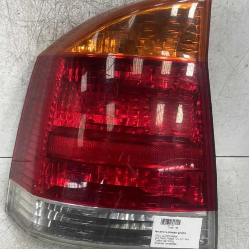 Feu arriere principal gauche (feux) OPEL VECTRA C