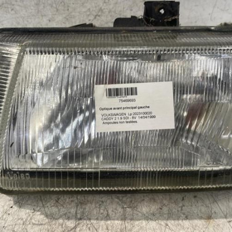 Optique avant principal gauche (feux)(phare) VOLKSWAGEN CADDY 2 Photo n°1
