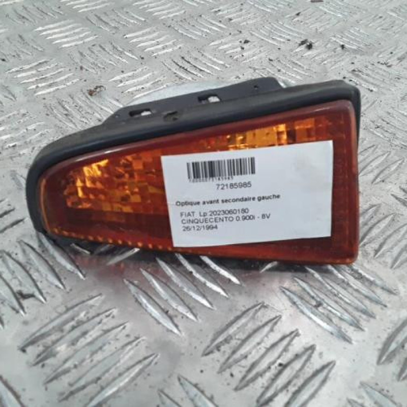 Optique avant secondaire gauche (feux)(clignotant) FIAT CINQUECENTO