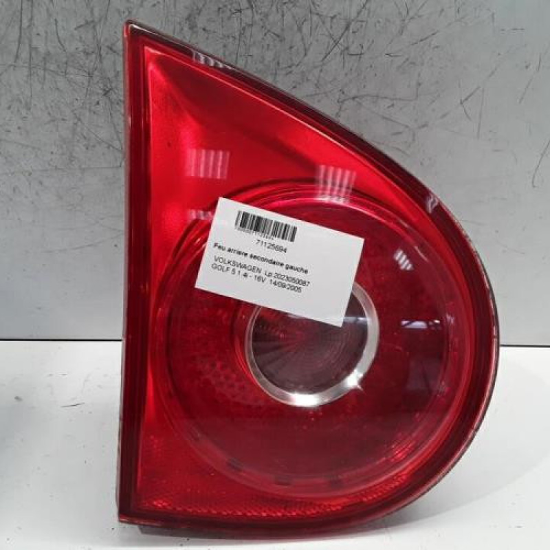 Feu arriere secondaire gauche (feux) VOLKSWAGEN GOLF 5