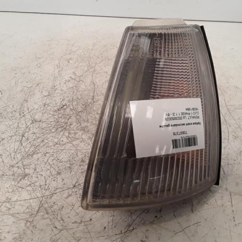 Optique avant secondaire gauche (feux)(clignotant) RENAULT CLIO 1
