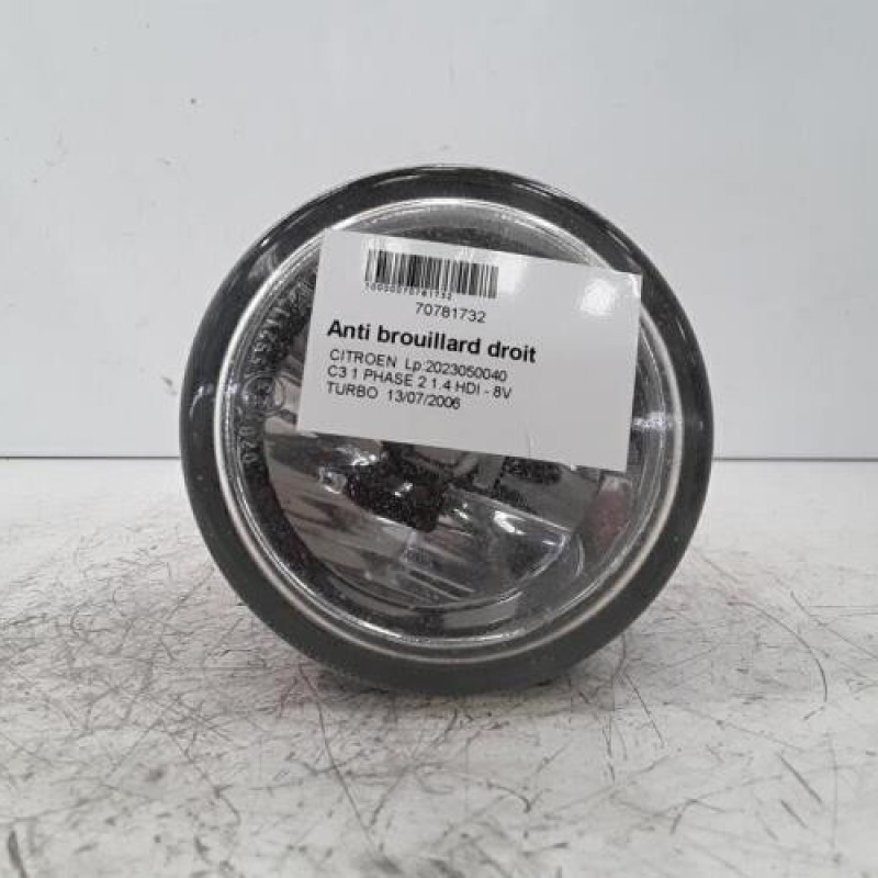 Anti brouillard droit (feux) CITROEN C3 1 Anti brouillard droit (feux) CITROEN C3 1