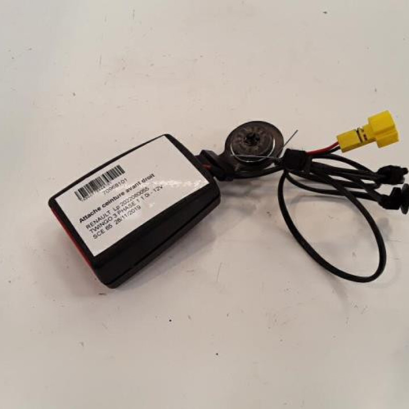 Attache ceinture avant droit RENAULT TWINGO 3