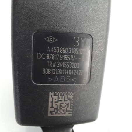Attache ceinture avant droit RENAULT TWINGO 3