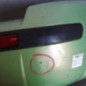 Pare choc arriere CITROEN C3 PLURIEL