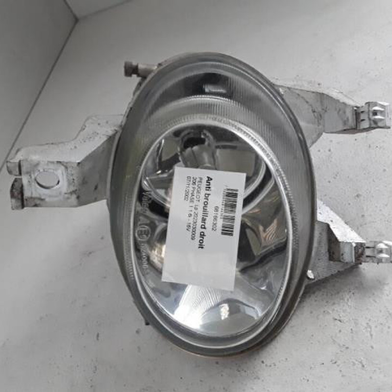 Anti brouillard droit (feux) PEUGEOT 206 Anti brouillard droit (feux) PEUGEOT 206