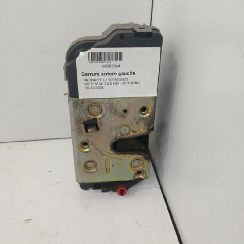 Serrure arriere gauche PEUGEOT 307