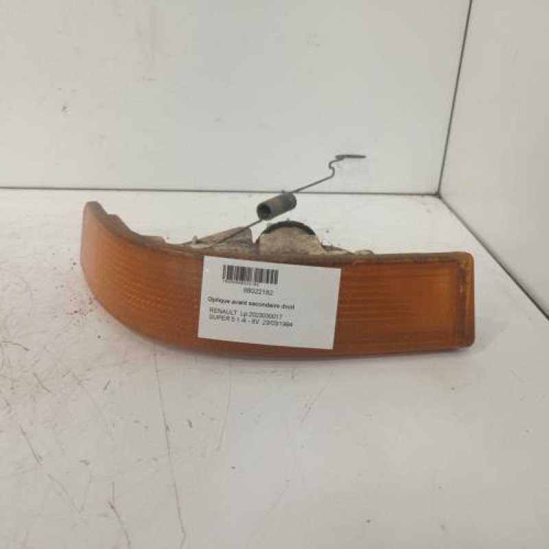 Optique avant secondaire droit (feux)(clignotant) RENAULT SUPER 5