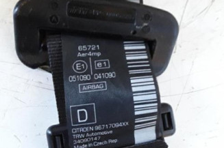 Ceinture avant droit CITROEN C3 2 Photo n°3