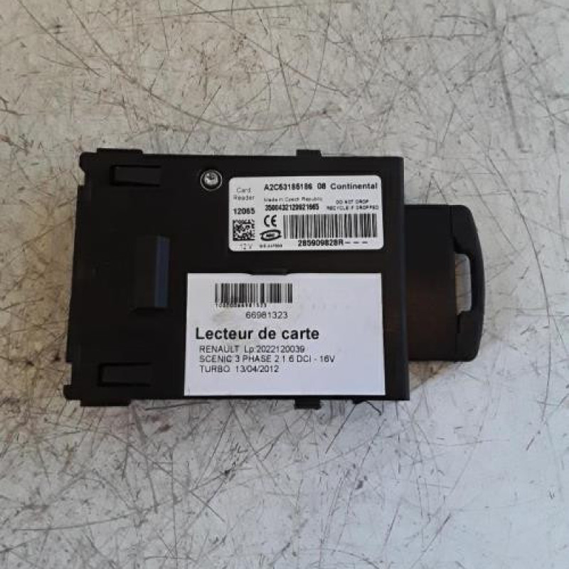 Lecteur de carte (neiman) RENAULT SCENIC 3 Lecteur de carte (neiman) RENAULT SCENIC 3