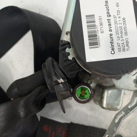Ceinture avant gauche SEAT IBIZA 3
