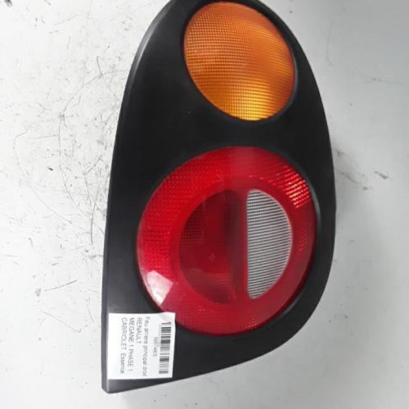 Feu arriere principal droit (feux) RENAULT MEGANE 1