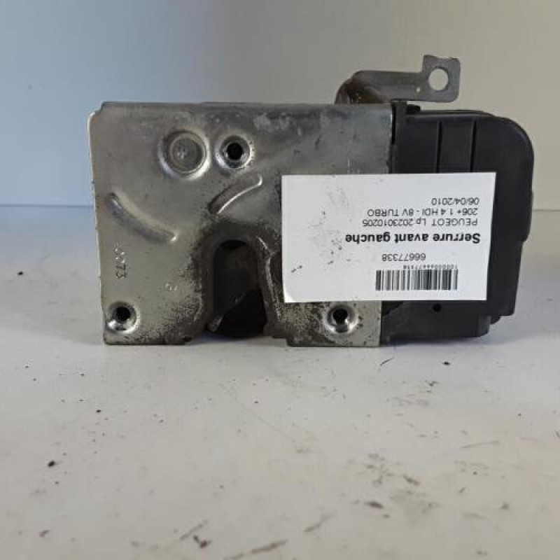 Serrure avant gauche PEUGEOT 206+