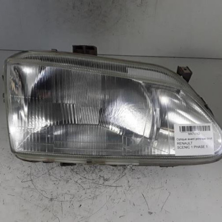 Optique avant principal droit (feux)(phare) RENAULT SCENIC 1 Photo n°1
