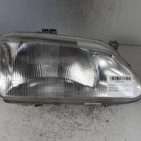 Optique avant principal droit (feux)(phare) RENAULT MEGANE 1 Photo n°1