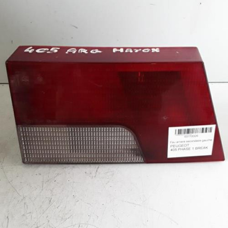 Feu arriere secondaire gauche (feux) PEUGEOT 405