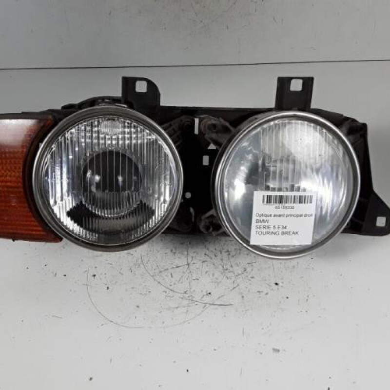 Optique avant principal droit (feux)(phare) BMW SERIE 5 E34