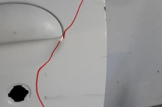 Porte avant gauche CITROEN C1 1 Photo n°4