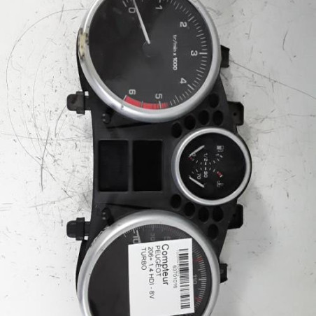 Compteur PEUGEOT 206+ Photo n°1