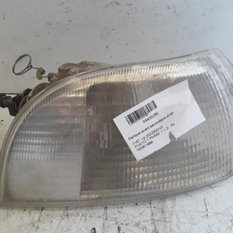 Optique avant secondaire droit (feux)(clignotant) FIAT PUNTO 1