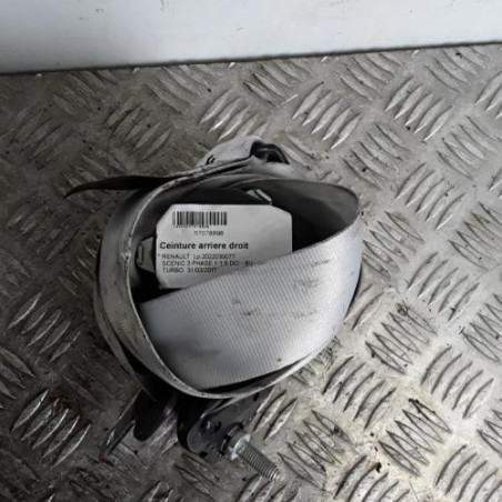 Ceinture arriere droit RENAULT SCENIC 3 Photo n°1