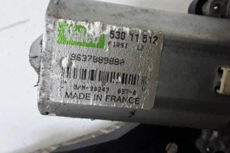 Moteur essuie glace arriere CITROEN SAXO Photo n°3