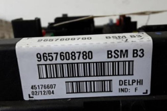 Boitier servitude moteur (BSM) PEUGEOT 307 Photo n°3