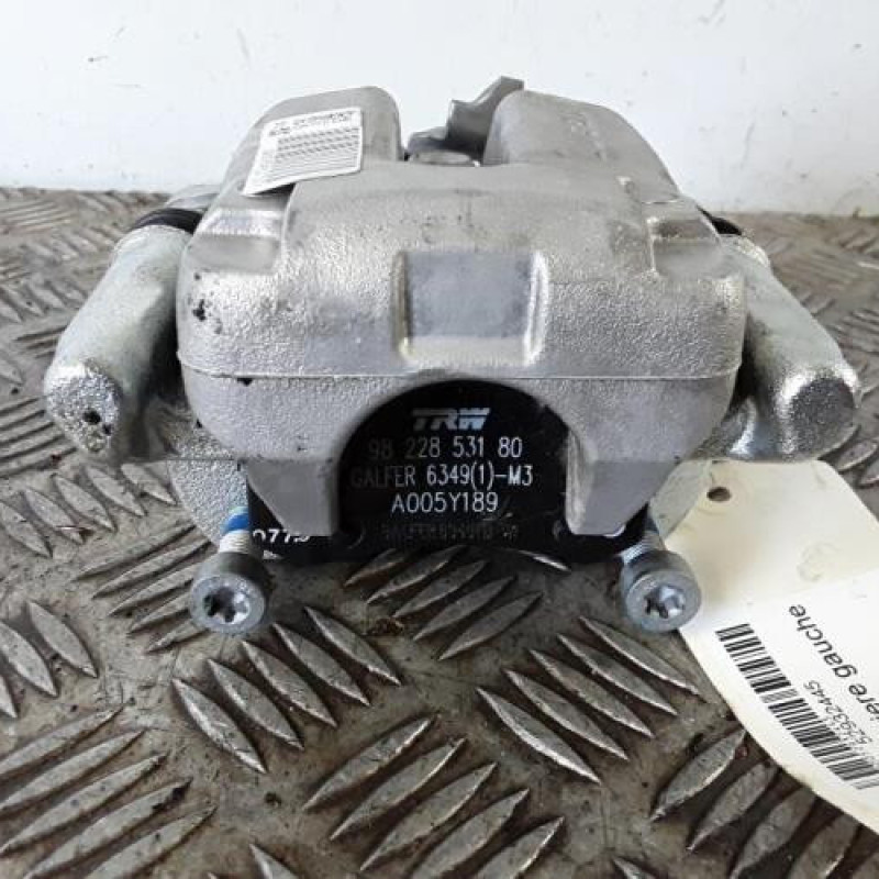 Etrier arriere gauche (freinage) PEUGEOT 208 1