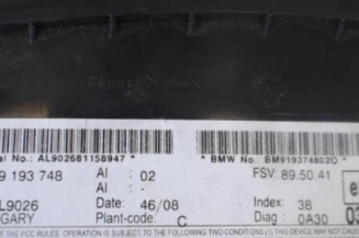 Ecran GPS BMW SERIE 3 E91 Photo n°3