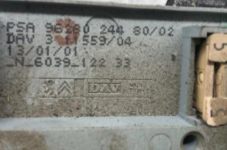 Boitier servitude moteur (BSM) PEUGEOT 206