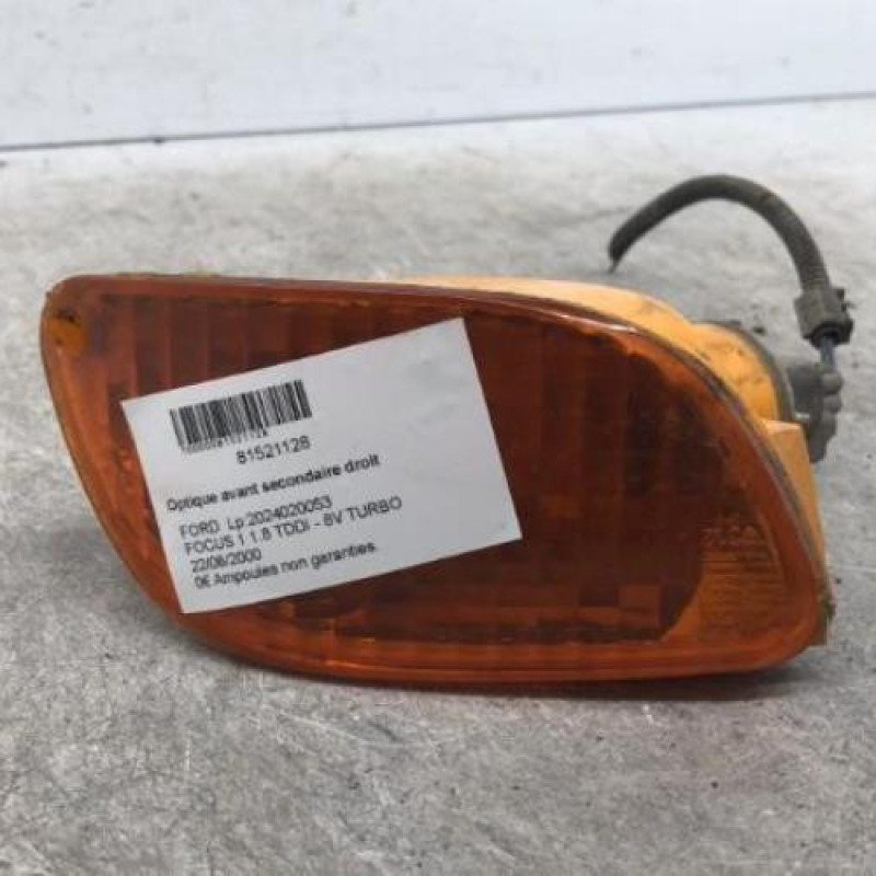 Optique avant secondaire droit (feux)(clignotant) FORD FOCUS 1