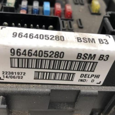 Boitier servitude moteur (BSM) PEUGEOT 206