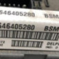 Boitier servitude moteur (BSM) PEUGEOT 206
