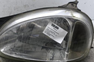 Optique avant principal gauche (feux)(phare) OPEL CORSA B Photo n°1