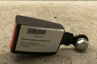 Attache ceinture avant droit FIAT PANDA 2 Photo n°1