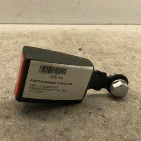 Attache ceinture avant droit FIAT PANDA 2 Photo n°1