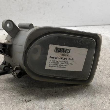 Anti brouillard droit (feux) VOLVO V 50