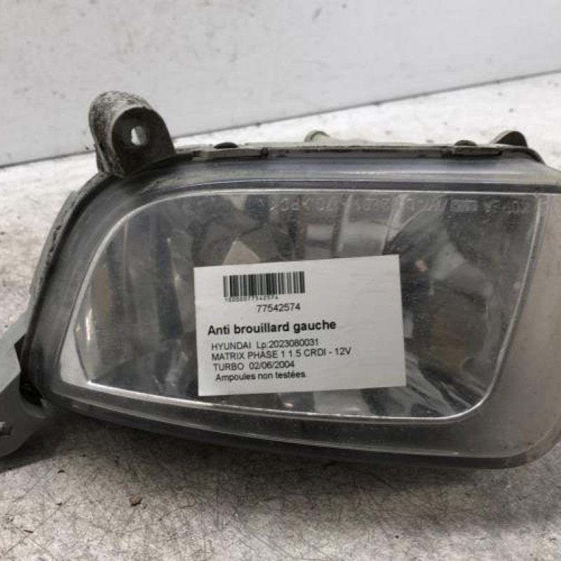 Anti brouillard gauche (feux) HYUNDAI MATRIX Anti brouillard gauche (feux) HYUNDAI MATRIX