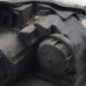 Optique avant principal gauche (feux)(phare) CITROEN C8
