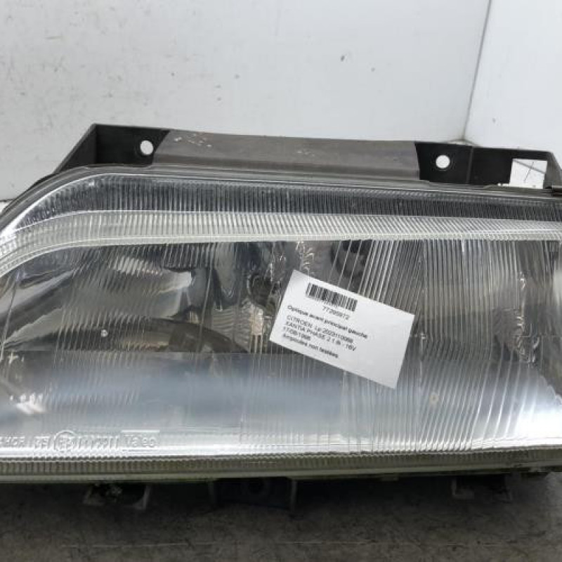 Optique avant principal gauche (feux)(phare) CITROEN XANTIA