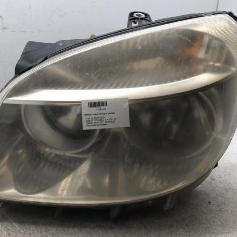 Optique avant principal gauche (feux)(phare) FIAT DOBLO 1