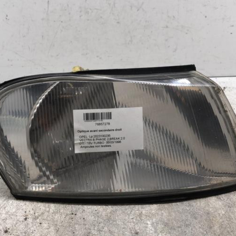 Optique avant secondaire droit (feux)(clignotant) OPEL VECTRA B