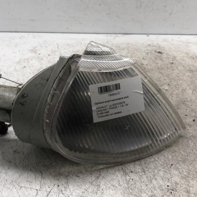 Optique avant secondaire droit (feux)(clignotant) RENAULT LAGUNA 1