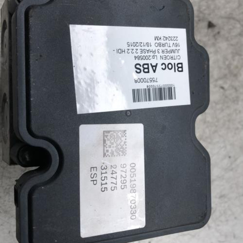 Bloc ABS (freins anti-blocage) CITROEN JUMPER 3