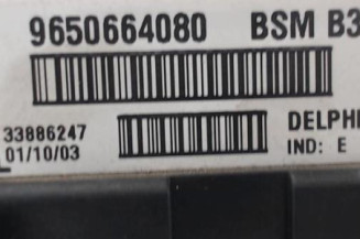 Boitier servitude moteur (BSM) PEUGEOT 307