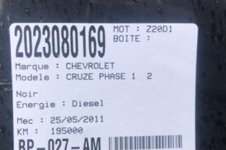 Boite de vitesses CHEVROLET CRUZE Photo n°11
