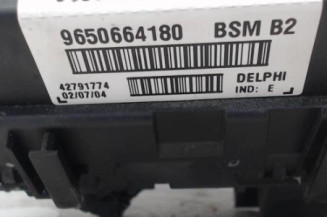 Boitier servitude moteur (BSM) PEUGEOT 206