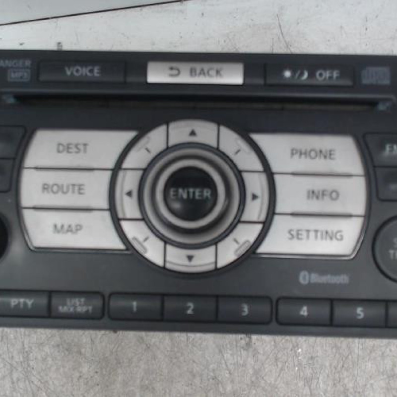Autoradio d'origine NISSAN QASHQAI 1 Autoradio d'origine NISSAN QASHQAI 1